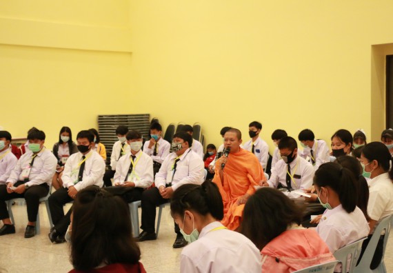 ภาพกิจกรรม สโมสรนักศึกษาคณะวิทยาศาสตร์และเทคโนโลยี จัดกิจกรรมรักแรกผูกจิตนักศึกษาวิทยาศาสตร์และเทคโนโลยี