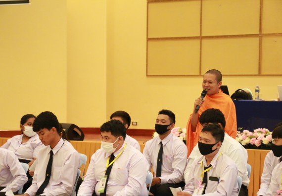 ภาพกิจกรรม สโมสรนักศึกษาคณะวิทยาศาสตร์และเทคโนโลยี จัดกิจกรรมรักแรกผูกจิตนักศึกษาวิทยาศาสตร์และเทคโนโลยี