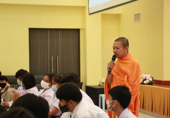 ภาพกิจกรรม สโมสรนักศึกษาคณะวิทยาศาสตร์และเทคโนโลยี จัดกิจกรรมรักแรกผูกจิตนักศึกษาวิทยาศาสตร์และเทคโนโลยี