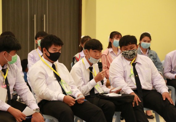 ภาพกิจกรรม สโมสรนักศึกษาคณะวิทยาศาสตร์และเทคโนโลยี จัดกิจกรรมรักแรกผูกจิตนักศึกษาวิทยาศาสตร์และเทคโนโลยี