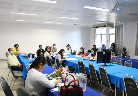 ภาพกิจกรรม หลักสูตรสาธารณสุขศาสตร์ โปรแกรมวิชาสาธารณสุขศาสตร์ จัดกิจกรรมตรวจประเมินคุณภาพภายในตามเกณฑ์ AUN-QA ของหลักสูตวิทยาศาสตรบัณฑิต สาขาสาธารณสุขศาสตร์ 