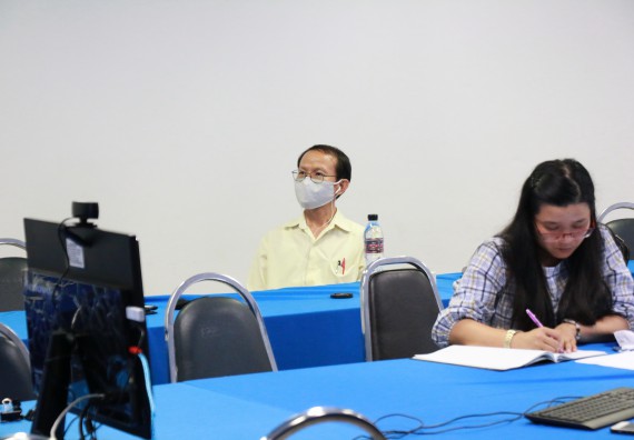 ภาพกิจกรรม หลักสูตรสาธารณสุขศาสตร์ โปรแกรมวิชาสาธารณสุขศาสตร์ จัดกิจกรรมตรวจประเมินคุณภาพภายในตามเกณฑ์ AUN-QA ของหลักสูตวิทยาศาสตรบัณฑิต สาขาสาธารณสุขศาสตร์ 