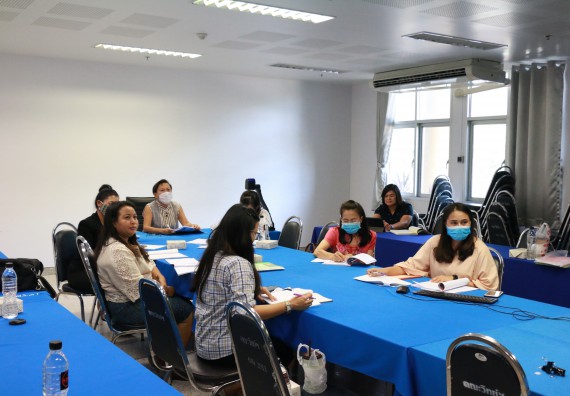 ภาพกิจกรรม หลักสูตรสาธารณสุขศาสตร์ โปรแกรมวิชาสาธารณสุขศาสตร์ จัดกิจกรรมตรวจประเมินคุณภาพภายในตามเกณฑ์ AUN-QA ของหลักสูตวิทยาศาสตรบัณฑิต สาขาสาธารณสุขศาสตร์ 