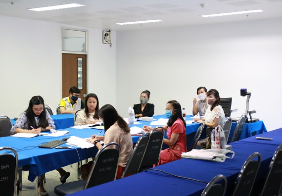 ภาพกิจกรรม หลักสูตรสาธารณสุขศาสตร์ โปรแกรมวิชาสาธารณสุขศาสตร์ จัดกิจกรรมตรวจประเมินคุณภาพภายในตามเกณฑ์ AUN-QA ของหลักสูตวิทยาศาสตรบัณฑิต สาขาสาธารณสุขศาสตร์ 