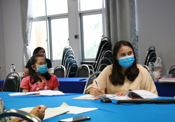 ภาพกิจกรรม หลักสูตรสาธารณสุขศาสตร์ โปรแกรมวิชาสาธารณสุขศาสตร์ จัดกิจกรรมตรวจประเมินคุณภาพภายในตามเกณฑ์ AUN-QA ของหลักสูตวิทยาศาสตรบัณฑิต สาขาสาธารณสุขศาสตร์ 