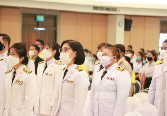 ภาพกิจกรรม พิธีถวายพระพรชัยมงคลและพิธีถวายสัตย์ปฏิญาณ เพื่อเป็นข้าราชการที่ดีและพลังของแผ่นดิน ประจำปี 2563 เนื่องในโอกาสวันเฉลิมพระชนมพรรษา พระบาทสมเด็จพระปรเมนทรรามาธิบดีศรีสินทรมหาวชิราลงกรณ พระวชิรเกล้าเจ้าอยู่หัว