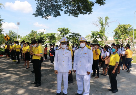 ภาพกิจกรรม พิธีถวายพระพรชัยมงคลและพิธีถวายสัตย์ปฏิญาณ เพื่อเป็นข้าราชการที่ดีและพลังของแผ่นดิน ประจำปี 2563 เนื่องในโอกาสวันเฉลิมพระชนมพรรษา พระบาทสมเด็จพระปรเมนทรรามาธิบดีศรีสินทรมหาวชิราลงกรณ พระวชิรเกล้าเจ้าอยู่หัว