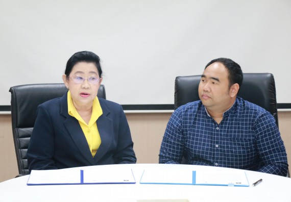 ภาพกิจกรรม โปรแกรมวิชาชีววิทยา จัดกิจกรรมลงนามบันทึกข้อตกลงความร่วมมือ (MOU) ระหว่างมหาวิทยาลัยราชภัฏกำแพงเพชร กับ บริษัท ไมโครอินโนเวต จำกัด