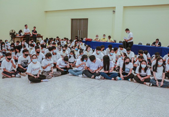 ภาพกิจกรรม สโมสรนักศึกษาคณะวิทยาศาสตร์และเทคโนโลยี จัดกิจกรรมบายศรีสู่ขวัญคณะวิทยาศาสตร์และเทคโนโลยี