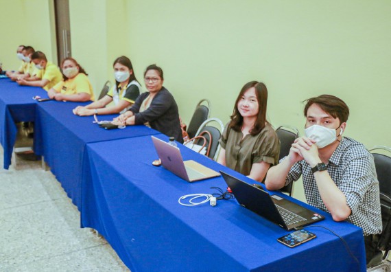 ภาพกิจกรรม สโมสรนักศึกษาคณะวิทยาศาสตร์และเทคโนโลยี จัดกิจกรรมบายศรีสู่ขวัญคณะวิทยาศาสตร์และเทคโนโลยี