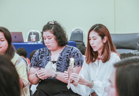 ภาพกิจกรรม สโมสรนักศึกษาคณะวิทยาศาสตร์และเทคโนโลยี จัดกิจกรรมบายศรีสู่ขวัญคณะวิทยาศาสตร์และเทคโนโลยี