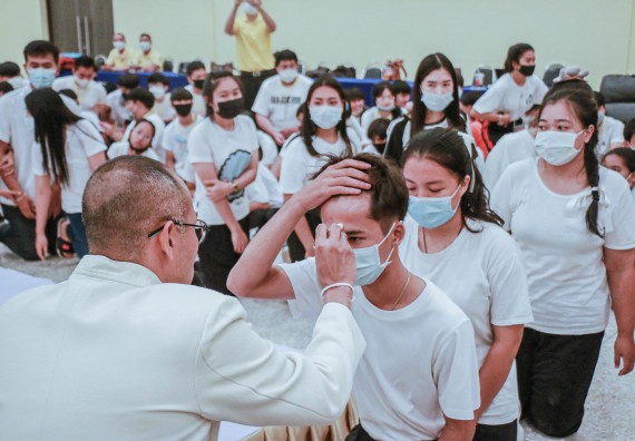 ภาพกิจกรรม สโมสรนักศึกษาคณะวิทยาศาสตร์และเทคโนโลยี จัดกิจกรรมบายศรีสู่ขวัญคณะวิทยาศาสตร์และเทคโนโลยี
