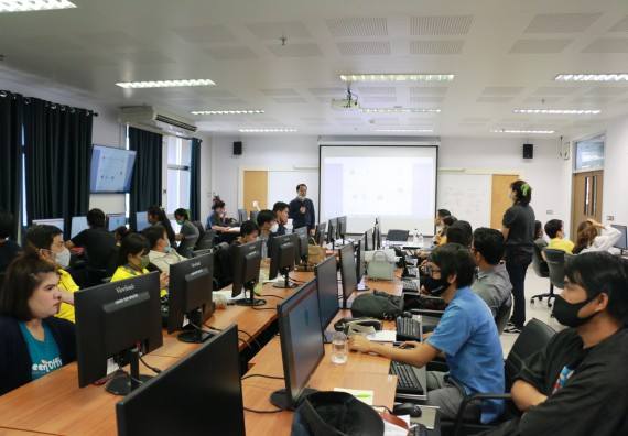 ภาพกิจกรรม คณะวิทยาศาสตร์และเทคโนโลยี เข้าร่วม อบรมระบบสำนักงานอัตโนมัติ (e-office) และระบบการลาและไปราชการ (e-personal)