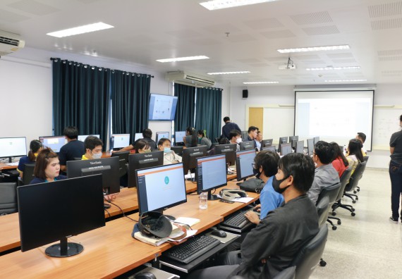 ภาพกิจกรรม คณะวิทยาศาสตร์และเทคโนโลยี เข้าร่วม อบรมระบบสำนักงานอัตโนมัติ (e-office) และระบบการลาและไปราชการ (e-personal)