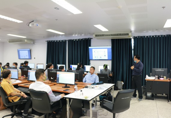 ภาพกิจกรรม คณะวิทยาศาสตร์และเทคโนโลยี เข้าร่วม อบรมระบบสำนักงานอัตโนมัติ (e-office) และระบบการลาและไปราชการ (e-personal)