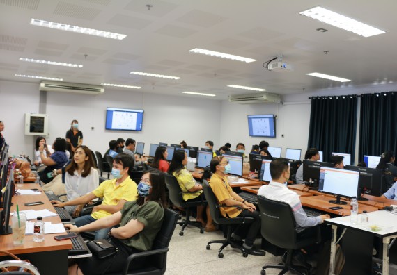 ภาพกิจกรรม คณะวิทยาศาสตร์และเทคโนโลยี เข้าร่วม อบรมระบบสำนักงานอัตโนมัติ (e-office) และระบบการลาและไปราชการ (e-personal)
