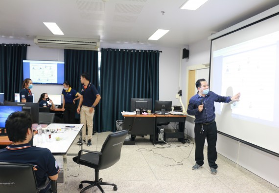 ภาพกิจกรรม คณะวิทยาศาสตร์และเทคโนโลยี เข้าร่วม อบรมระบบสำนักงานอัตโนมัติ (e-office) และระบบการลาและไปราชการ (e-personal)