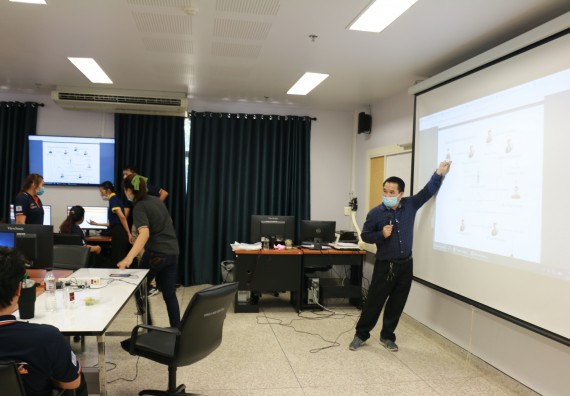 ภาพกิจกรรม คณะวิทยาศาสตร์และเทคโนโลยี เข้าร่วม อบรมระบบสำนักงานอัตโนมัติ (e-office) และระบบการลาและไปราชการ (e-personal)