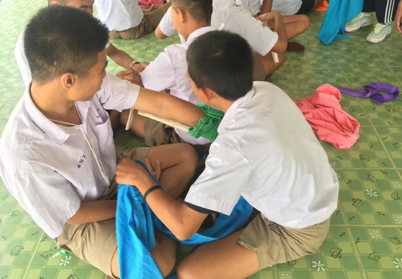 ภาพกิจกรรม โปรแกรมวิชาสาธารณสุขศาสตร์ จัดกิจกรรมบริการวิชาการด้านสุขภาพ