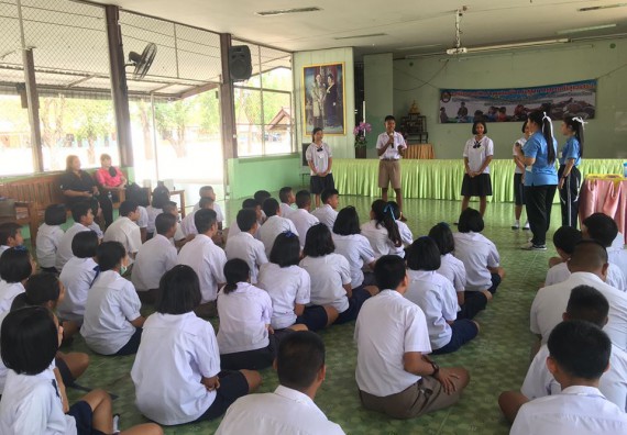 ภาพกิจกรรม โปรแกรมวิชาสาธารณสุขศาสตร์ จัดกิจกรรมบริการวิชาการด้านสุขภาพ