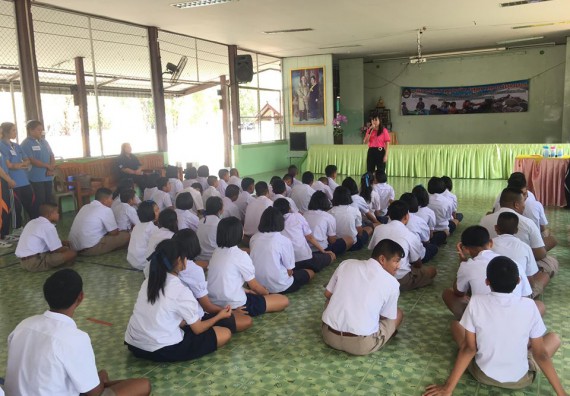 ภาพกิจกรรม โปรแกรมวิชาสาธารณสุขศาสตร์ จัดกิจกรรมบริการวิชาการด้านสุขภาพ