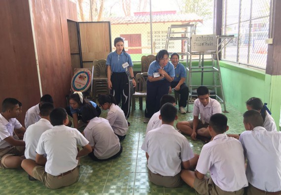 ภาพกิจกรรม โปรแกรมวิชาสาธารณสุขศาสตร์ จัดกิจกรรมบริการวิชาการด้านสุขภาพ