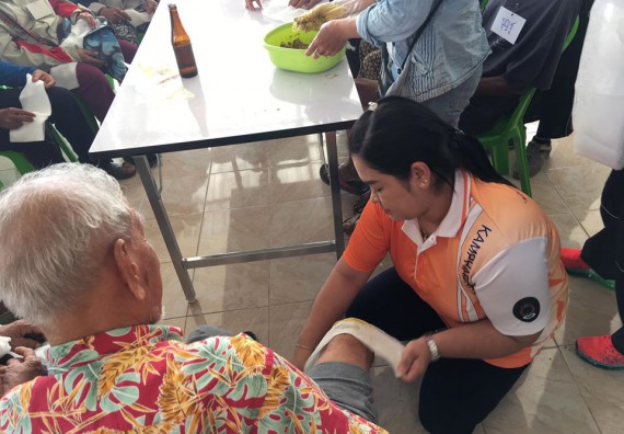 ภาพกิจกรรม โปรแกรมวิชาสาธารณสุขศาสตร์ จัดกิจกรรมบริการวิชาการด้านสุขภาพ