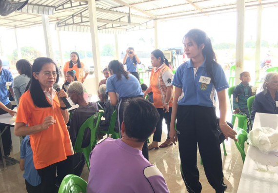 ภาพกิจกรรม โปรแกรมวิชาสาธารณสุขศาสตร์ จัดกิจกรรมบริการวิชาการด้านสุขภาพ
