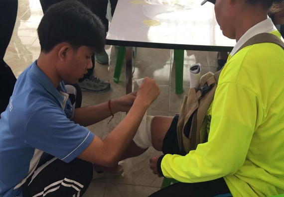 ภาพกิจกรรม โปรแกรมวิชาสาธารณสุขศาสตร์ จัดกิจกรรมบริการวิชาการด้านสุขภาพ