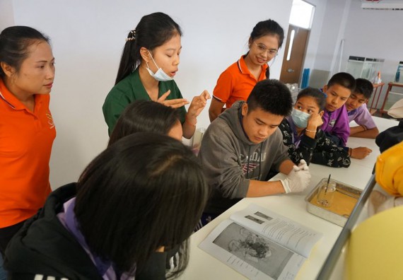 ภาพกิจกรรม โปรแกรมวิชาชีววิทยา จัดกิจกรรมพัฒนาทักษะทางวิชาการและการเผยแพร่องค์ความรู้ของนักศึกษา