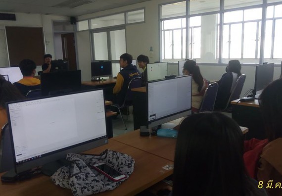 ภาพกิจกรรม โปรแกรมวิชาวิทยาการคอมพิวเตอร์ จัดอบรมเชิงปฏิบัติการ เรื่อง Business Intelligence Tools with Tableau and Qliksence