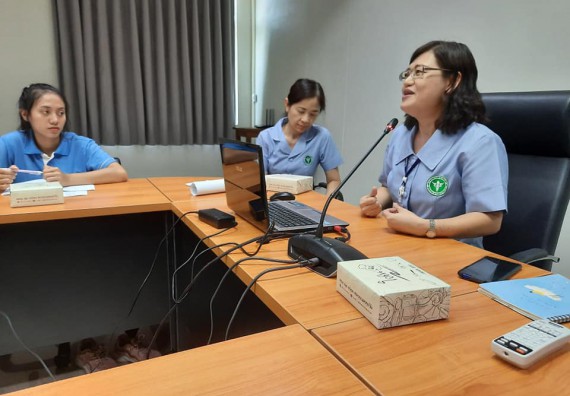 ภาพกิจกรรม โปรแกรมวิชาสาธารณสุขศาสตร์ จัดกิจกรรมการศึกษาและวินิจฉัยชุมชน