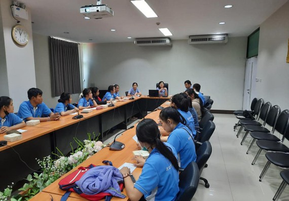 ภาพกิจกรรม โปรแกรมวิชาสาธารณสุขศาสตร์ จัดกิจกรรมการศึกษาและวินิจฉัยชุมชน