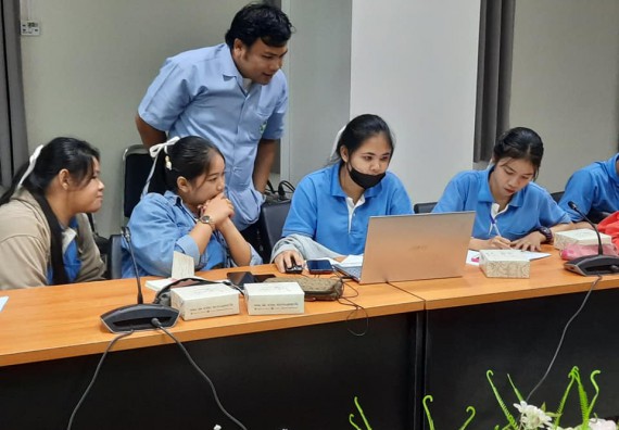 ภาพกิจกรรม โปรแกรมวิชาสาธารณสุขศาสตร์ จัดกิจกรรมการศึกษาและวินิจฉัยชุมชน