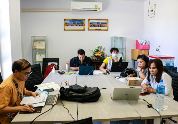 ภาพกิจกรรม  คณะวิทยาศาสตร์และเทคโนโลยี จัดกิจกรรมตรวจประเมินการประกันคุณภาพการศึกษาภายใน ระดับคณะ ประจำปีการศึกษา 2562 คณะวิทยาศาสตร์และเทคโนโลยี มหาวิทยาลัยราชภัฏกำแพงเพชร