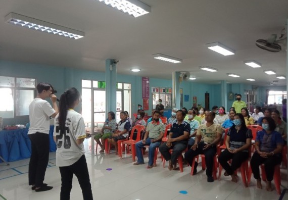 ภาพกิจกรรม ศูนย์บริการทางการแพทย์แผนไทยและการแพทย์ทางเลือก จัดกิจกรรมการดูแลสุขภาพด้วยการแพทย์ทางเลือก ครั้งที่ 2