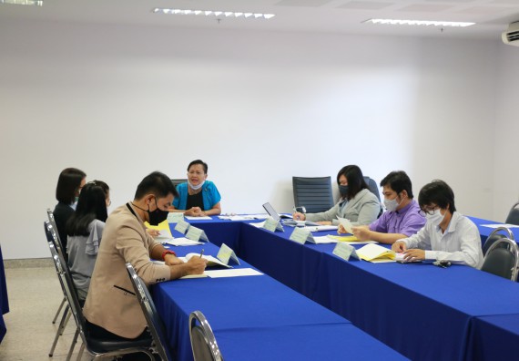 ภาพกิจกรรม คณะวิทยาศาสตร์และเทคโนโลยี จัดประชุมคณะกรรมการประจำคณะวิทยาศาสตร์และเทคโนโลยี ครั้งที่ 2/2563