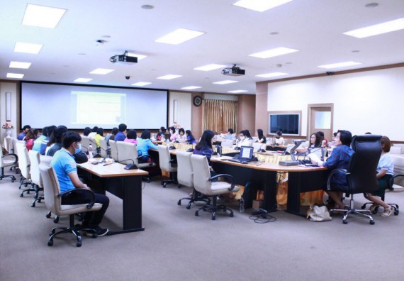 ภาพกิจกรรม คณะวิทยาศาสตร์และเทคโนโลยี เข้าร่วม การเตรียมความพร้อมเข้าสู่ตำแหน่งทางวิชาการ ตามประกาศ ก.พ.อ.