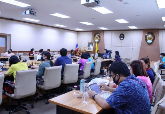 ภาพกิจกรรม คณะวิทยาศาสตร์และเทคโนโลยี เข้าร่วม การเตรียมความพร้อมเข้าสู่ตำแหน่งทางวิชาการ ตามประกาศ ก.พ.อ.