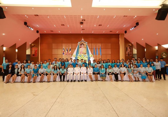 ภาพกิจกรรม คณะวิทยาศาสตร์และเทคโนโลยี เข้าร่วม กิจกรรมเฉลิมพระเกียรติสมเด็จพระนางเจ้าสิริกิติ์พระบรมราชินีนาถ พระบรมราชชนนรพันปีหลวง เนื่องในโอกาสวันเฉลิมพระชนมพรรษา 12 สิงหาคม 2563