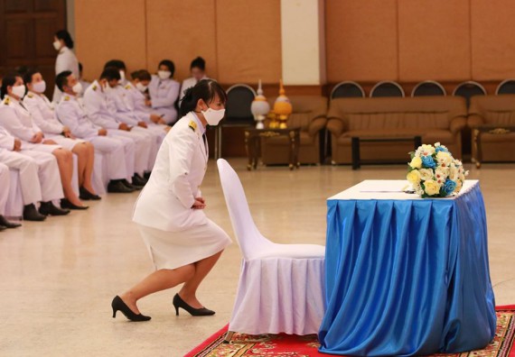 ภาพกิจกรรม คณะวิทยาศาสตร์และเทคโนโลยี เข้าร่วม กิจกรรมเฉลิมพระเกียรติสมเด็จพระนางเจ้าสิริกิติ์พระบรมราชินีนาถ พระบรมราชชนนรพันปีหลวง เนื่องในโอกาสวันเฉลิมพระชนมพรรษา 12 สิงหาคม 2563