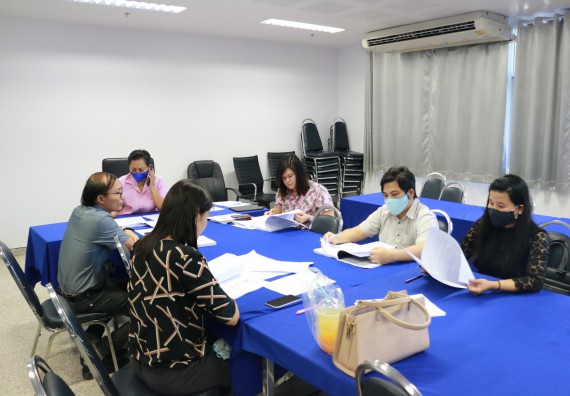 ภาพกิจกรรม คณะวิทยาศาสตร์และเทคโนโลยี จัดประชุมประเมินการต่อสัญญาจ้างพนักงานมหาวิทยาลัย (สายวิชาการ)