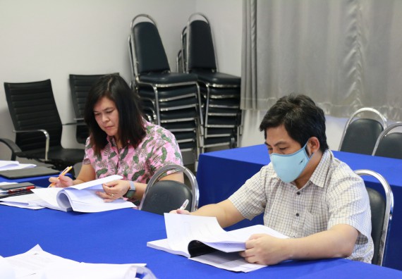 ภาพกิจกรรม คณะวิทยาศาสตร์และเทคโนโลยี จัดประชุมประเมินการต่อสัญญาจ้างพนักงานมหาวิทยาลัย (สายวิชาการ)