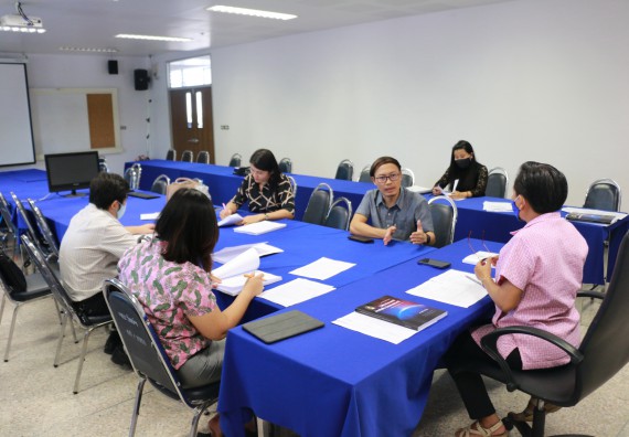 ภาพกิจกรรม คณะวิทยาศาสตร์และเทคโนโลยี จัดประชุมประเมินการต่อสัญญาจ้างพนักงานมหาวิทยาลัย (สายวิชาการ)