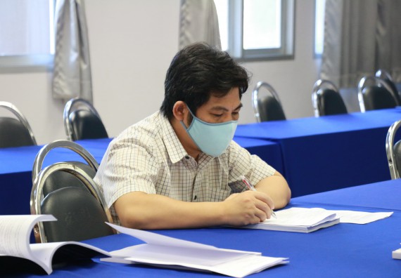 ภาพกิจกรรม คณะวิทยาศาสตร์และเทคโนโลยี จัดประชุมประเมินการต่อสัญญาจ้างพนักงานมหาวิทยาลัย (สายวิชาการ)