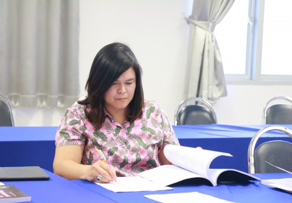 ภาพกิจกรรม คณะวิทยาศาสตร์และเทคโนโลยี จัดประชุมประเมินการต่อสัญญาจ้างพนักงานมหาวิทยาลัย (สายวิชาการ)