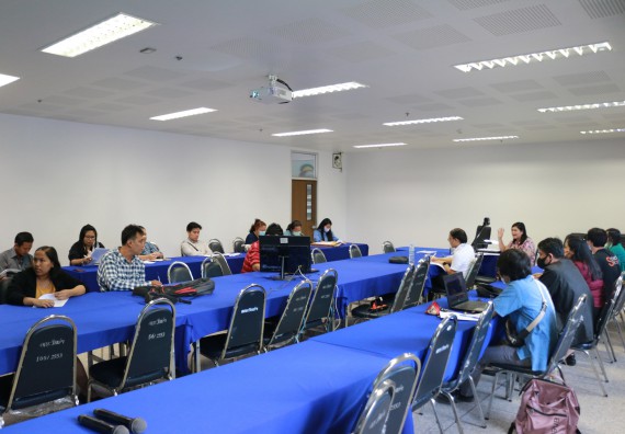 ภาพกิจกรรม คณะวิทยาศาสตร์และเทคโนโลยี จัดประชุมโครงการบริการวิชาการของหลักสูตร/คณะ/โครงการศตวรรษที่ 21