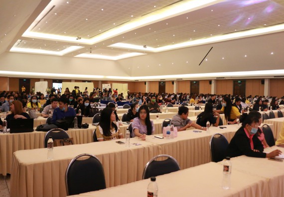 ภาพกิจกรรม คณะวิทยาศาสตร์และเทคโนโลยี เข้าร่วม โครงการนำเสนอนวัตกรรมหรือแนวปฏิบัติที่ดี ระดับชาติ ครั้งที่ 1