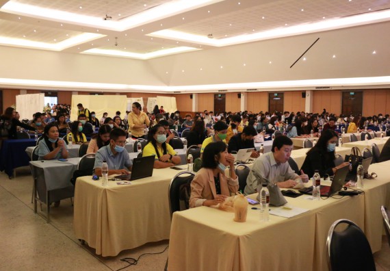 ภาพกิจกรรม คณะวิทยาศาสตร์และเทคโนโลยี เข้าร่วม โครงการนำเสนอนวัตกรรมหรือแนวปฏิบัติที่ดี ระดับชาติ ครั้งที่ 1