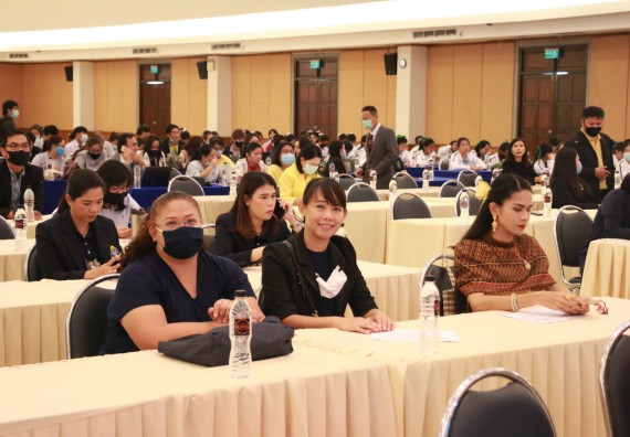 ภาพกิจกรรม คณะวิทยาศาสตร์และเทคโนโลยี เข้าร่วม โครงการนำเสนอนวัตกรรมหรือแนวปฏิบัติที่ดี ระดับชาติ ครั้งที่ 1